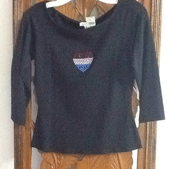 Cache 3/4 sleeve shirt - Picture 1 of 4